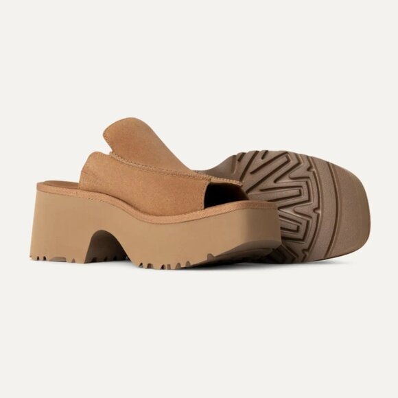 Women's New Heights Slide in chestnut - Picture 3 of 6